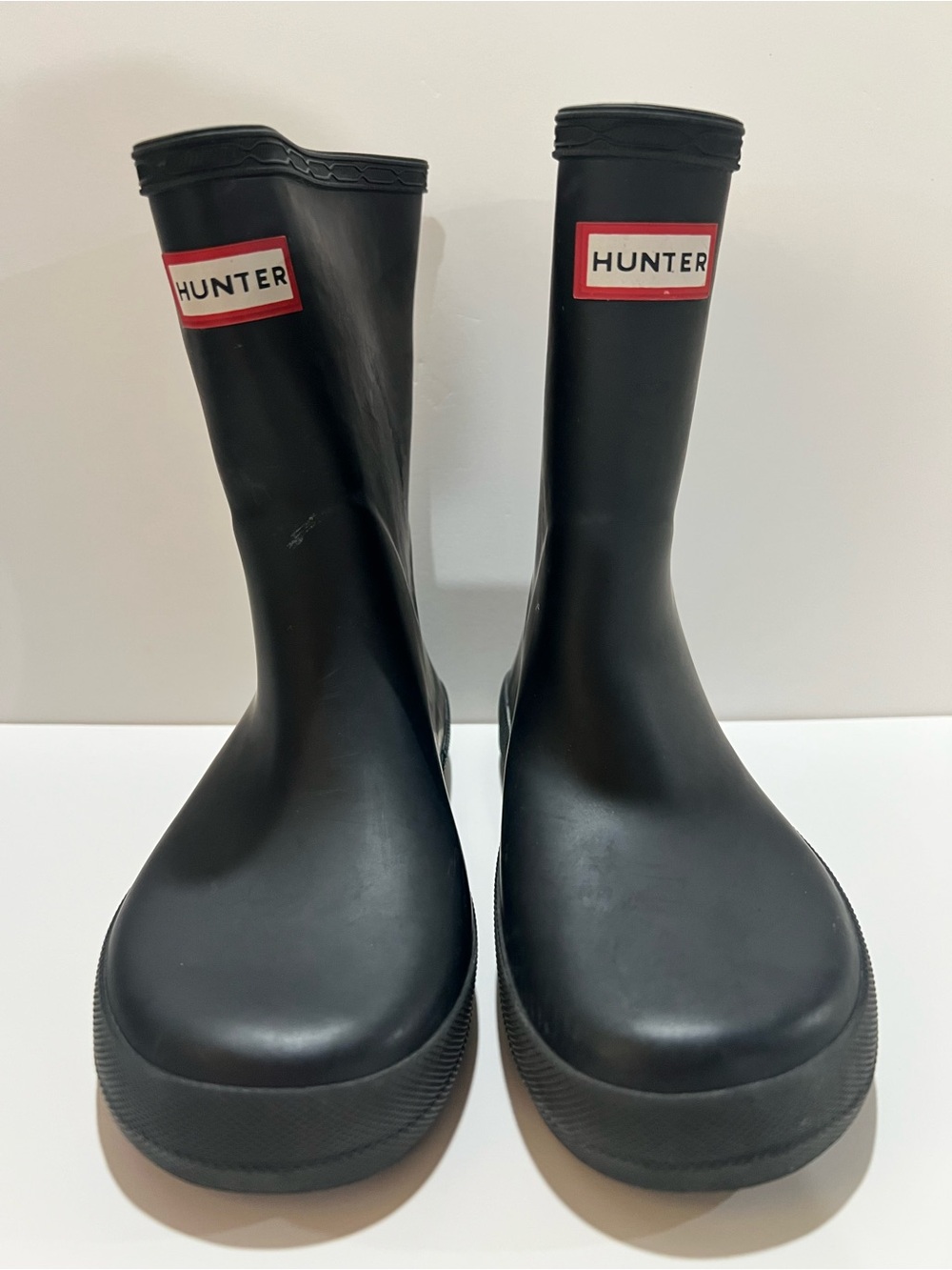 Hunter Original Kids Rain Boots – Black – size indicates 1G 3B 31